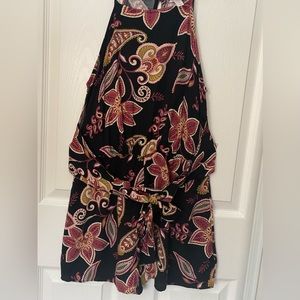 Xhilaration Floral Romper/jumpsuit size small